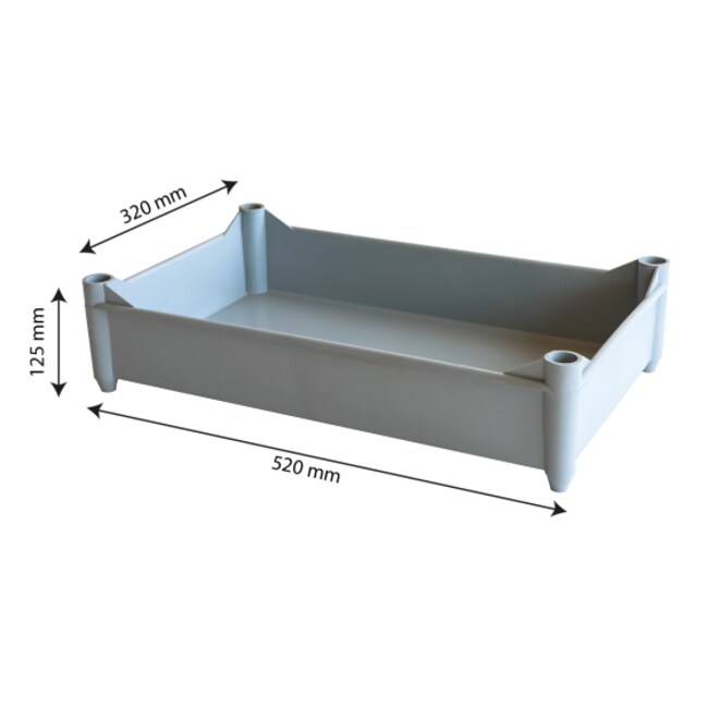 Gilac™ Stackable Pedestal Crate