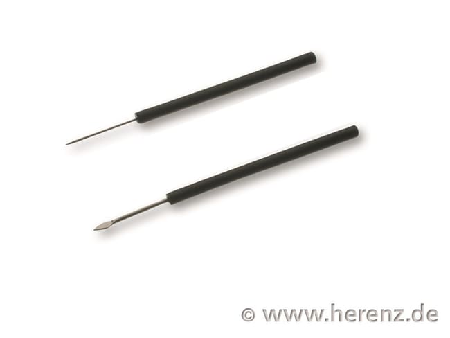 Heinz Herenz Dissection Needles with Plastic Handle