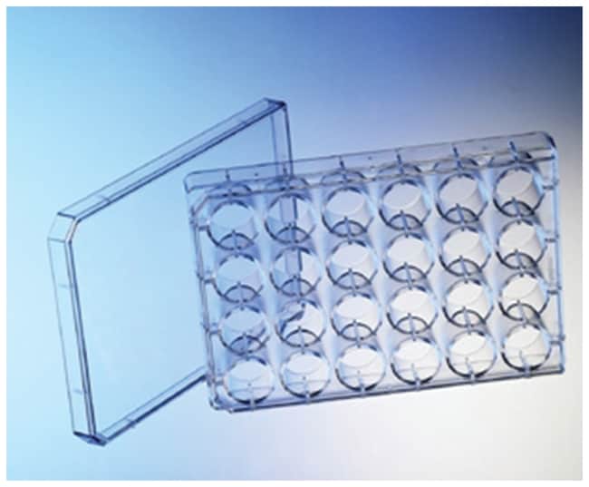 Greiner Bio-One Plaque ComboPlate™ pour cristallisation de protéines à 24 puits, prégraissée