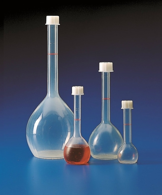 Kartell&trade;&nbsp;(TPX&trade;) Fiole jaugée en PMP avec bouchon à vis