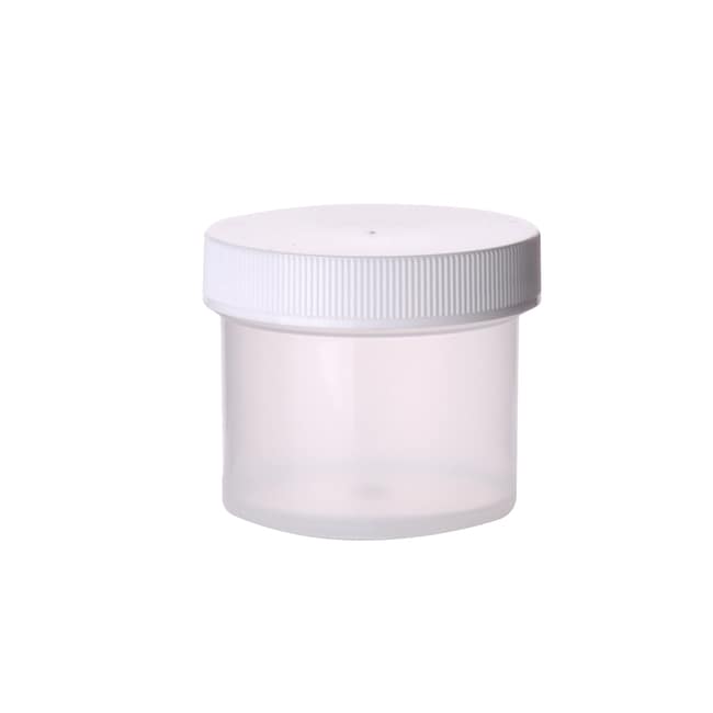 Fisherbrand™ Cuves à bords droits avec bouchons en polypropylène blanc