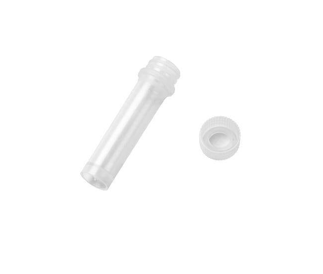 Heathrow Scientific&trade;&nbsp;Tube à bouchon vissé de 2 ml avec bouchon à joint torique, naturel