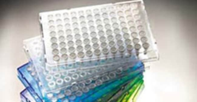 Thermo Scientific&amp;trade;&amp;nbsp;Armadillo PCR Plate, 96-well, blue, semi-skirted, low profile, clear wells, barcoded