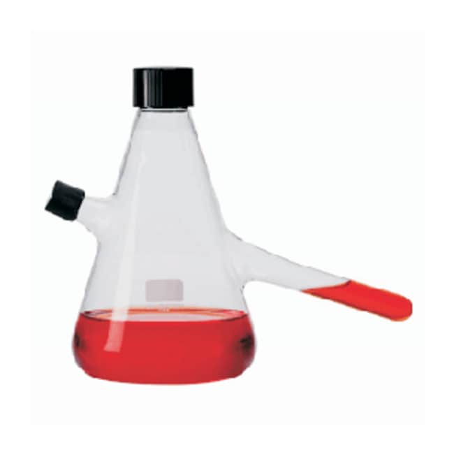 DWK Life Sciences&nbsp;Flacon de culture Nephelo Wheaton&trade; avec port et bouchons de nettoyage