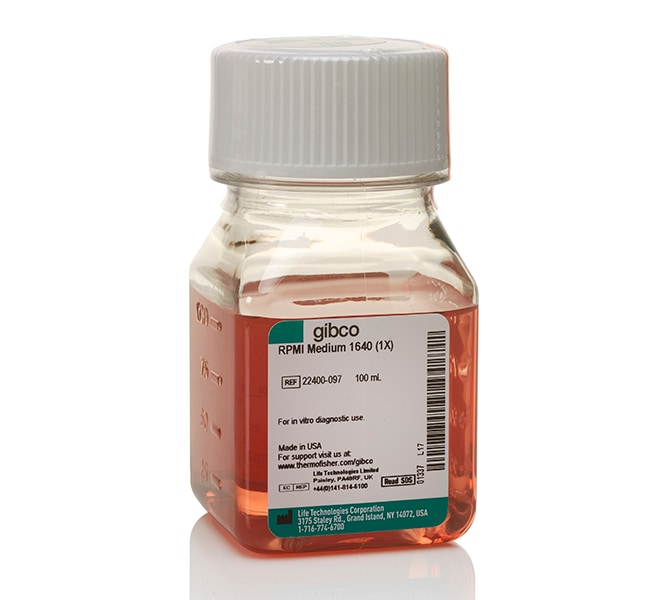 Gibco™ Milieu RPMI 1640, HEPES