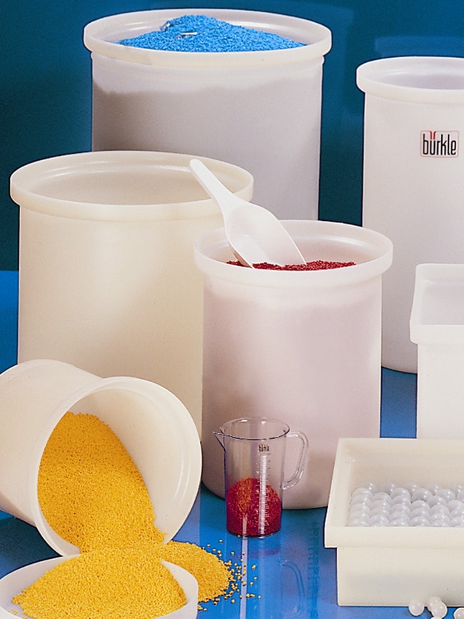 Buerkle&trade;&nbsp;Couvercle en PEBD pour récipients de forme ronde