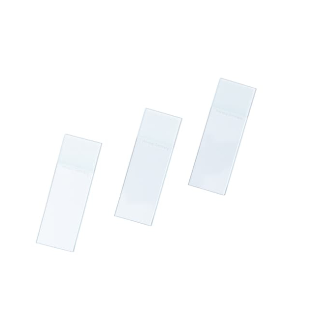 Heinz Herenz&nbsp;Cellophanized Microscope Slides with Frosted Field