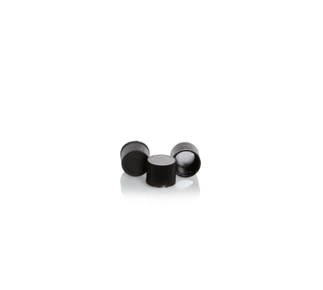 WHEATON&trade;&nbsp;Black Screw Cap