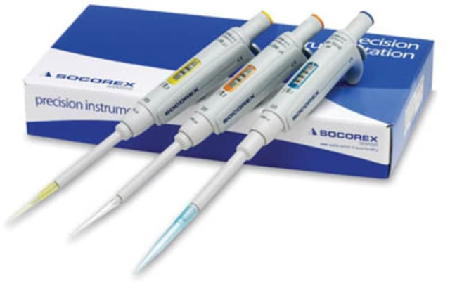 Socorex&amp;trade;&amp;nbsp;Triopack de micropipettes Acura&amp;trade; manuelles 825