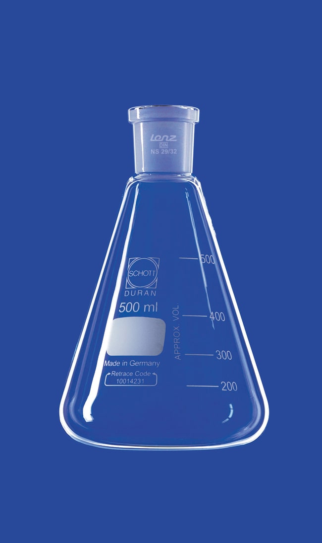 Lenz Laborglasinstrumente&trade;&nbsp;Flacons Erlenmeyer avec joint rodé conique