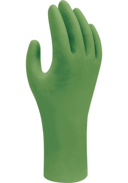  SHOWA™ Gants en nitrile à usage unique biodégradables 6110PF, non poudrés