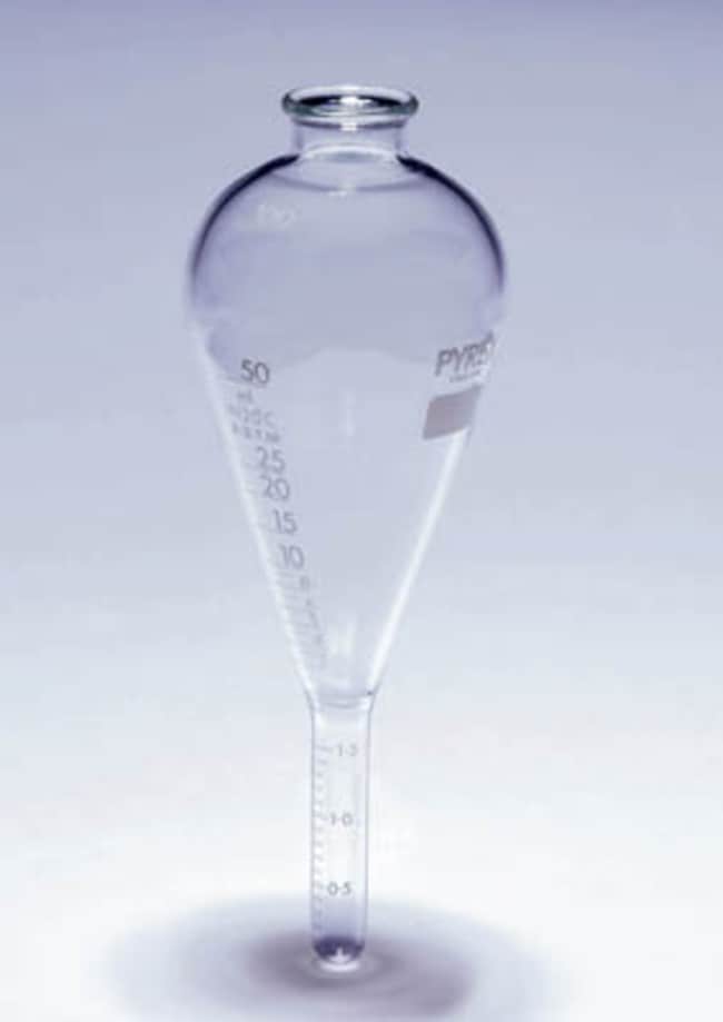 Tubes à centrifuger piriformes Pyrex&trade;