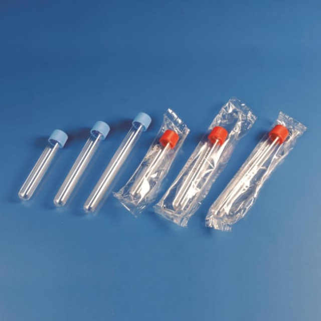 Kartell&amp;nbsp;Cylindrical Test Tube with Screw Cap, Polystyrene