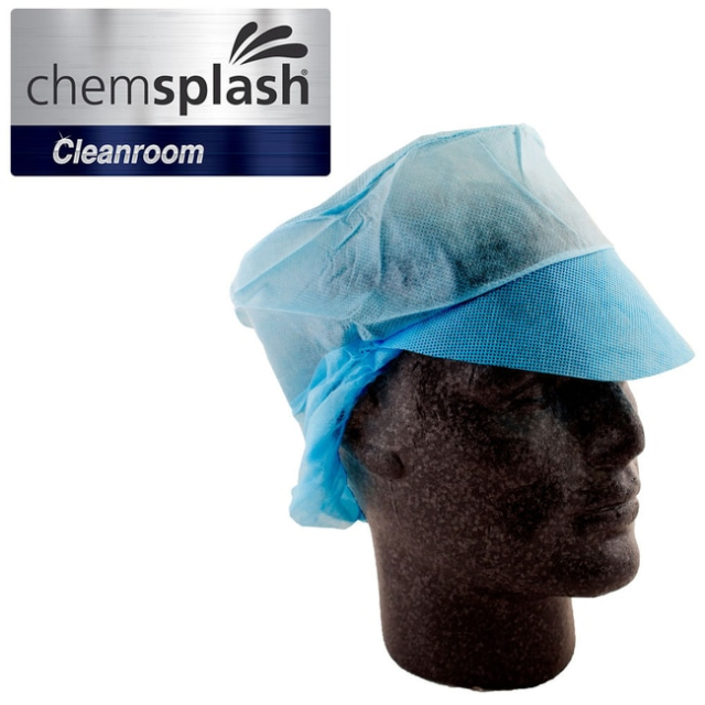  Chemsplash Snood Cap Peak Disposable