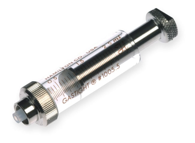 Hamilton&amp;trade;&amp;nbsp;2,5 ml, modèle 1005.5 TLL SYR, seringue pour instruments longue durée