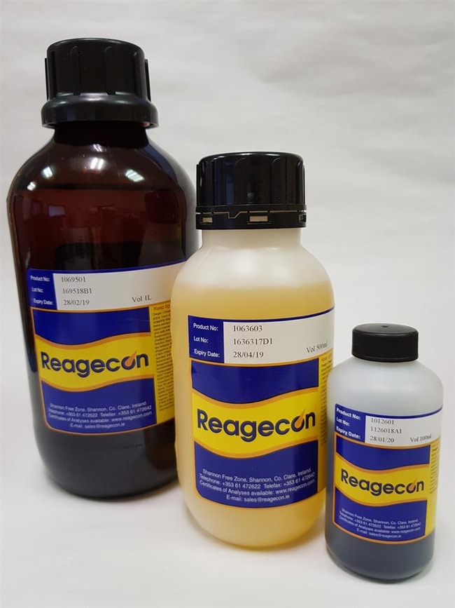Solution de cristal violet (indicateur non aqueux) Selon la pharmacopée européenne (EP), Reagecon