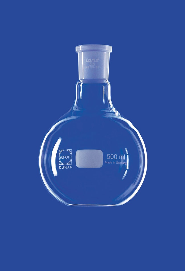 Lenz Laborglasinstrumente&trade;&nbsp;Flacon à fond plat avec joint rodé conique