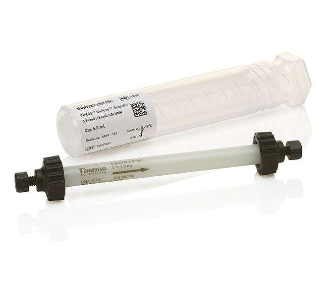 Thermo Scientific&trade;&nbsp;POROS&trade; GoPure&trade; Benzyl Ultra Pre-packed Column, 0.8 x 10 cm, 5 mL