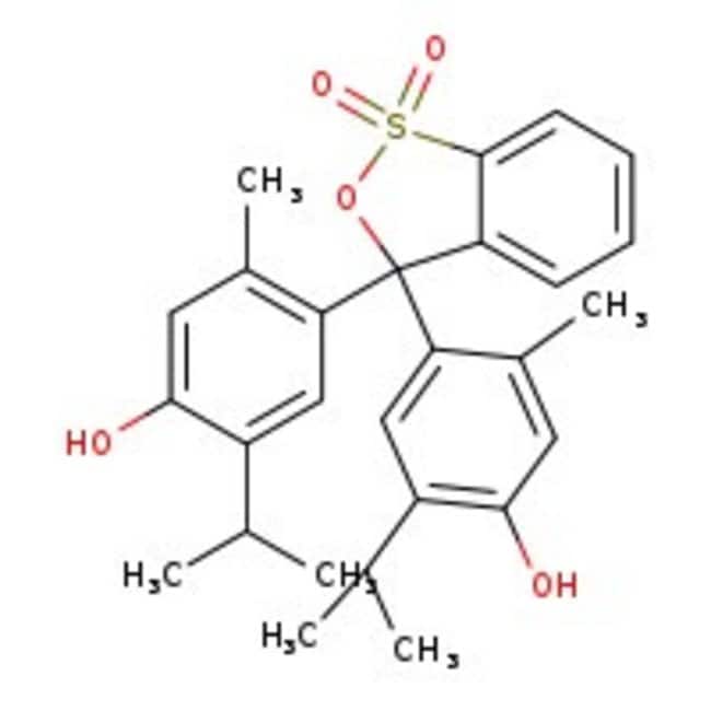Thermo Scientific Chemicals Bleu de thymol, ACS