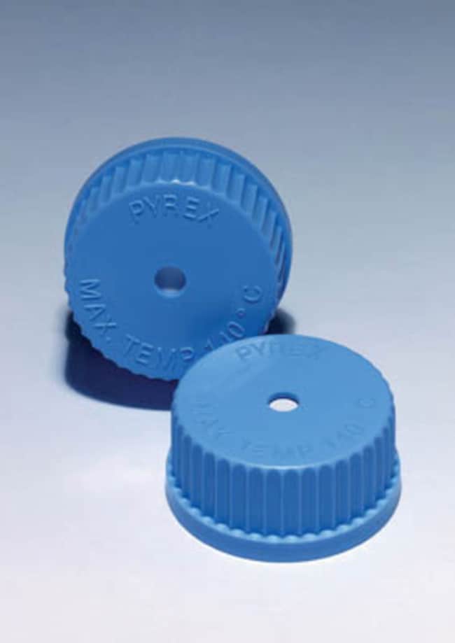 Bouchon à vis en PP Pyrex&trade; avec membrane en PTFE