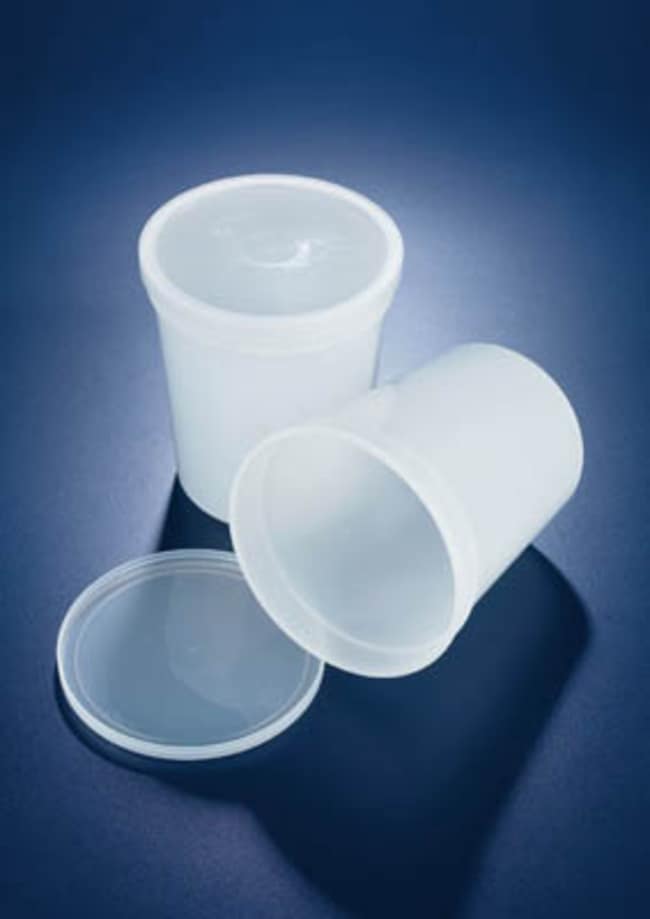 Récipients coniques Azlon™ avec couvercle à clipser