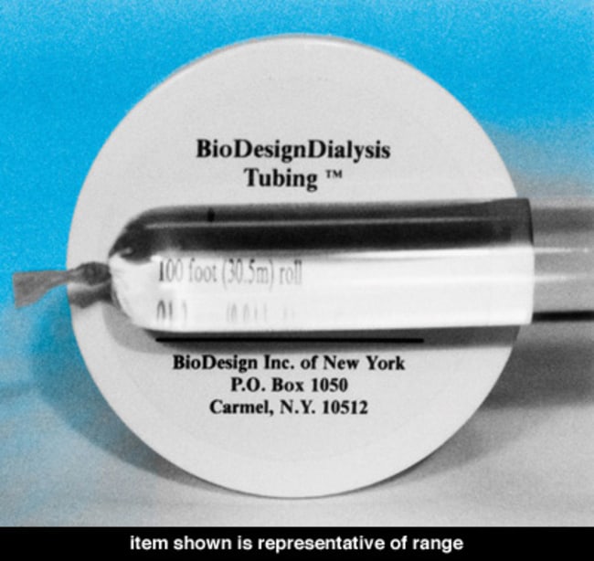 Biodesign&trade;&nbsp;Boîte d’échantillonneur de tubes de dialyse en cellulose
