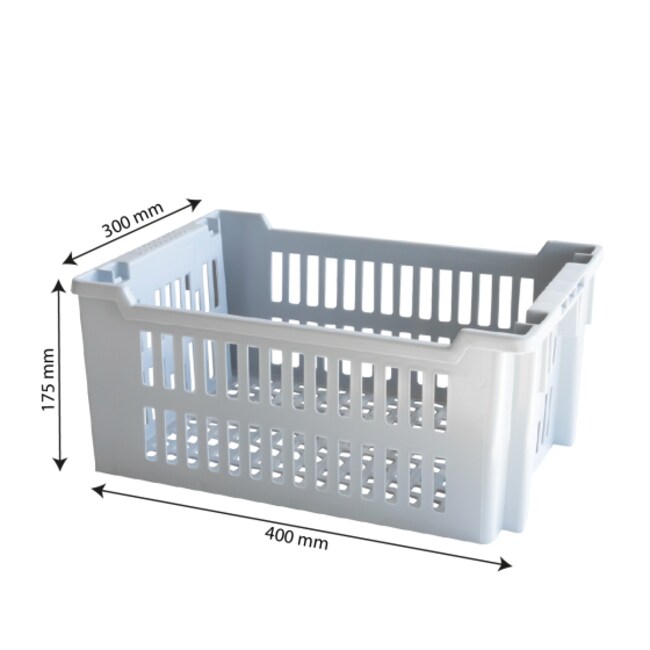 Gilac™ Stackable and Nestable Perforated Crate