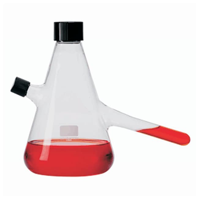 DWK Life Sciences&nbsp;Flacon de culture Nephelo Wheaton&trade; avec port et bouchons de nettoyage