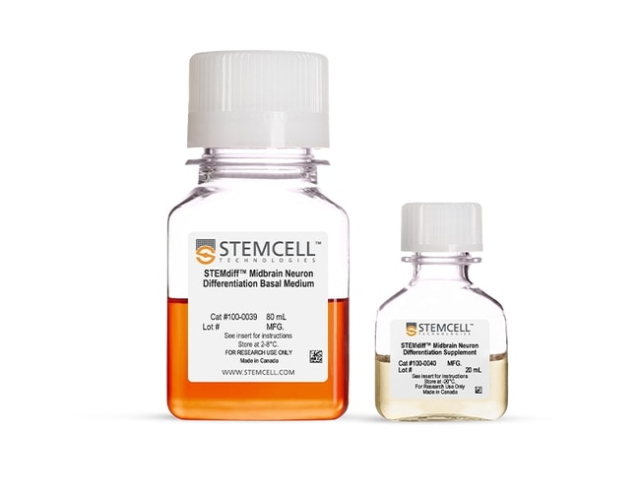 STEMCELL Technologies&amp;nbsp;STEMdiff&amp;trade; Midbrain Neuron Differentiation Kit