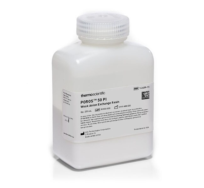 Thermo Scientific™ POROS™ 50 PI Weak Anion Exchange Resin