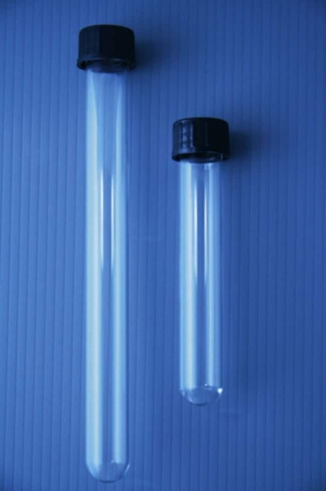 DWK Life Sciences&nbsp;Kimble Chase&trade; Tube de culture à fond rond en verre sodocalcique avec bouchon en PP