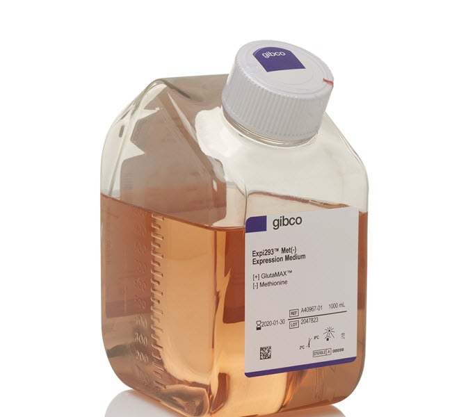 Gibco&trade;&nbsp;Expi293&trade; Met (&ndash;) Expression Medium