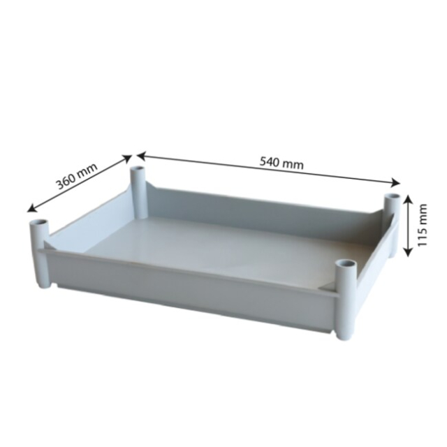 Gilac&trade;&nbsp;Stackable Pedestal Bin