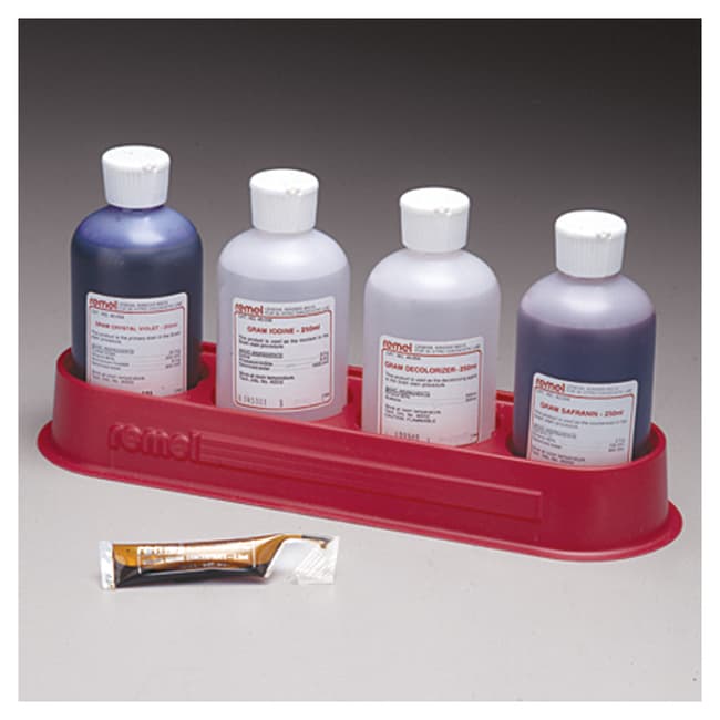 Thermo Scientific&trade;&nbsp;Plateau en plastique du kit de coloration de Gram Remel&trade;