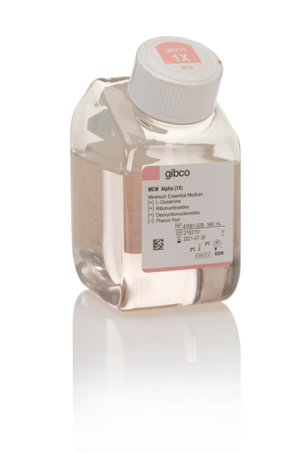 Gibco&amp;trade;&amp;nbsp;MEM &amp;alpha;, nucléosides, sans rouge de phénol