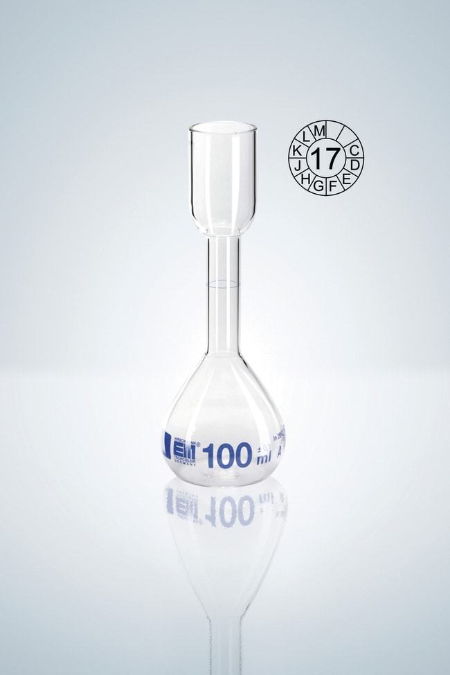Hirschmann&trade;&nbsp;Flacon de mesure de classe A Kohlrausch