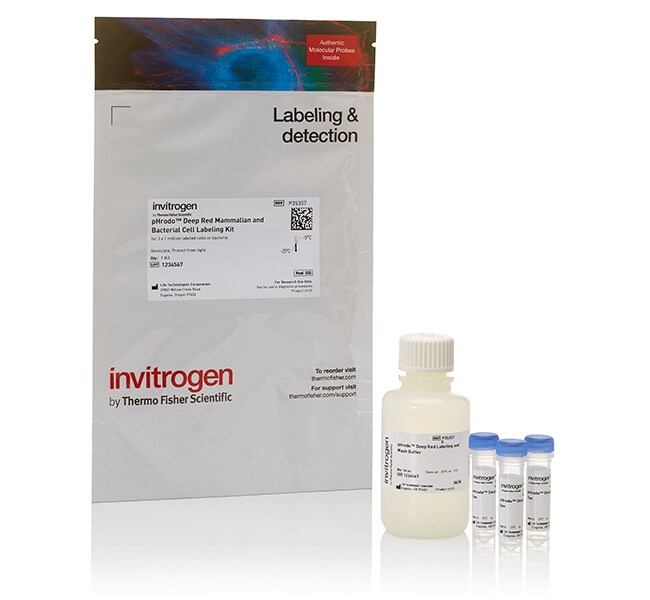 Invitrogen&trade;&nbsp;pHrodo&trade; Deep Red Mammalian and Bacterial Cell Labeling Kit
