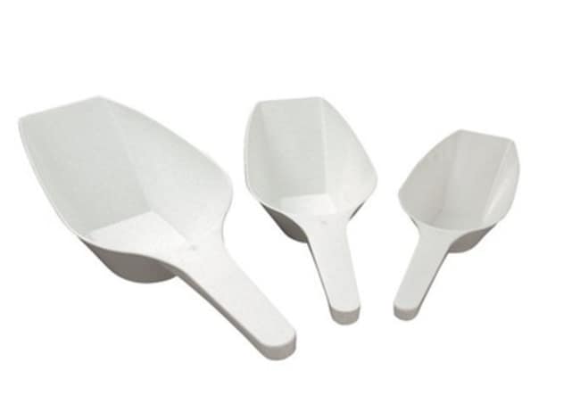 De Buyer&trade;&nbsp;Pelle à farine en polypropylène blanc