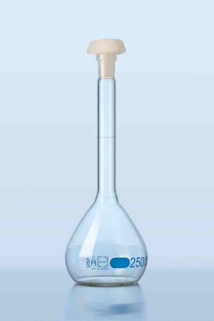 Karl Hecht&amp;trade;&amp;nbsp;Volumetric Flask, Conformity Certified, Duran&amp;trade;