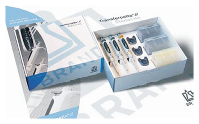 BRAND&amp;trade;&amp;nbsp;Kits de démarrage pour pipette monocanal réglable Transferpette&amp;trade; S