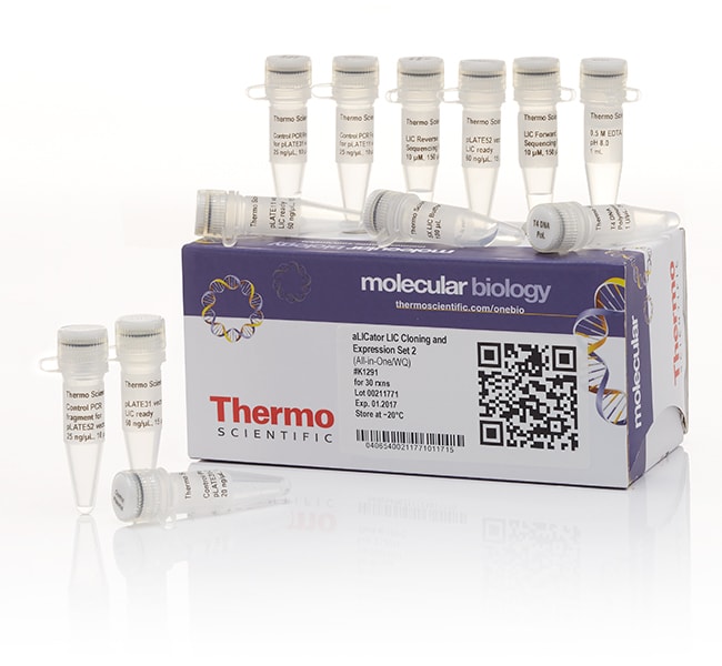 Thermo Scientific&trade;&nbsp;aLICator LIC Cloning and Expression Set 2 (All-in-One/WQ)