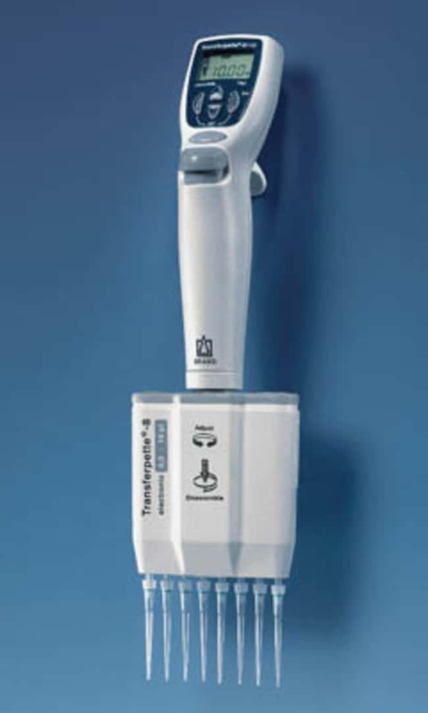 BRAND&amp;trade;&amp;nbsp;Pipette électronique microlitre Transferpette&amp;trade;-8