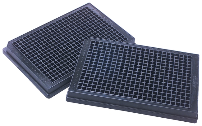 Corning™ Plaque de dosage en polypropylène à 384 puits noir