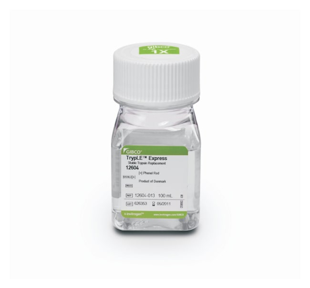 Gibco&amp;trade;&amp;nbsp;Enzyme (1X) TrypLE&amp;trade; Express, sans rouge de phénol