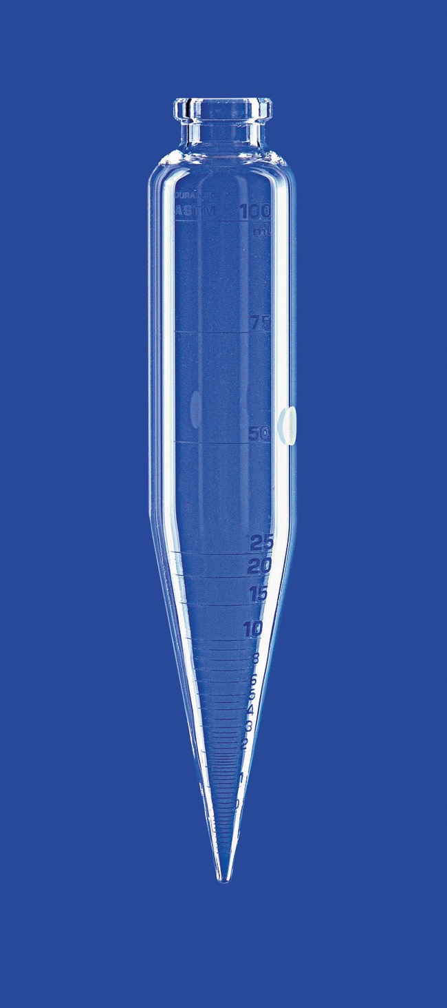 Lenz Laborglasinstrumente&trade;&nbsp;Tubes coniques à centrifuger en verre Duran