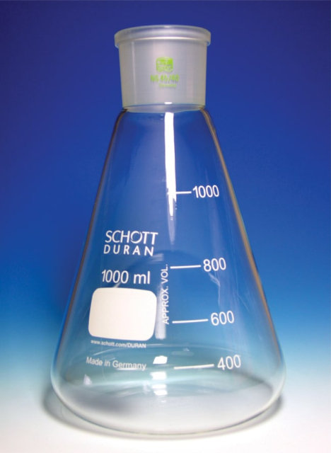 Karl Hecht&amp;trade;&amp;nbsp;DURAN&amp;trade; Ground Joint Erlenmeyer Flasks