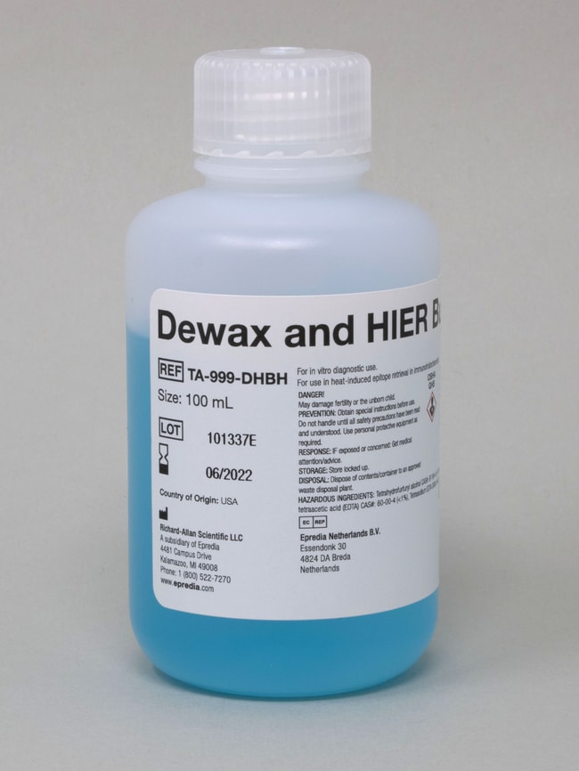 Epredia™ Solution tampon Dewax et HIER L, M, H (IVD) Lab Vision™