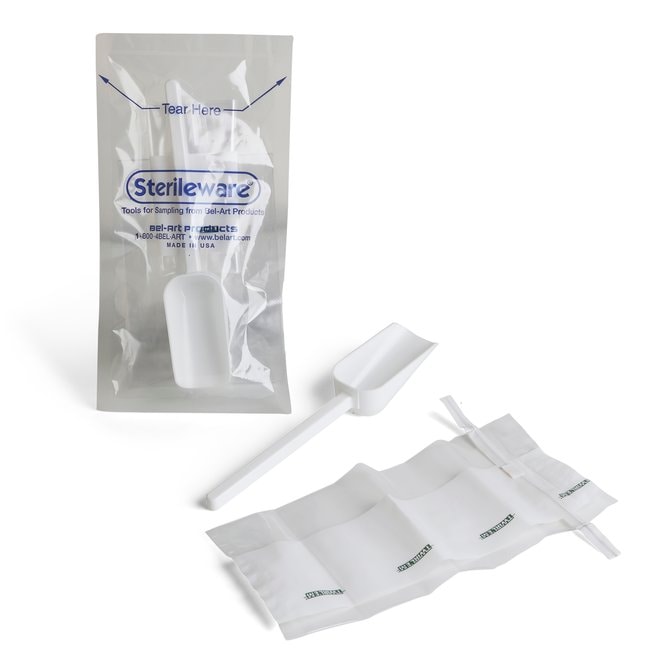 Bel-Art&trade;&nbsp;Échantillonneur stérile SP Scienceware&trade; Sterileware&trade; Scoop An' Bag&trade;