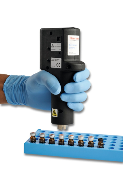 Fisherbrand&trade;&nbsp;Outils de sertissage électroniques, portatifs, batterie