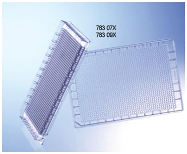 Greiner Bio-One&nbsp;Microplaque FLUOTRAC&trade; 200 LoBase à fond plat, à 1 536 puits